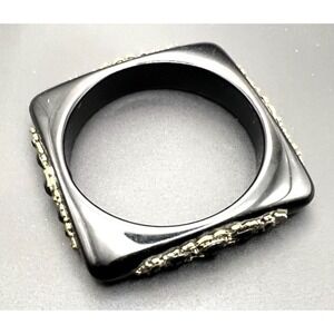RARE SQUARE BANGLE BRACELET WITH   VINTAGE